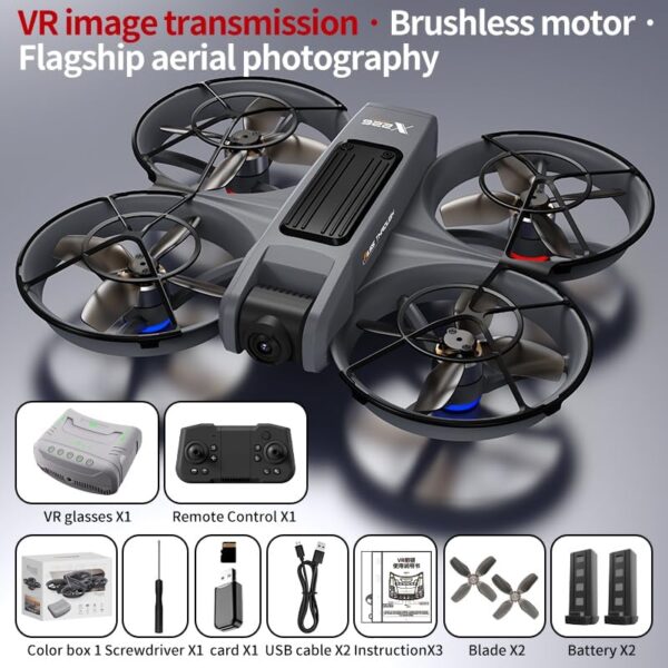X226 Brushless Motor VR FPV Drone Camera - Image 6