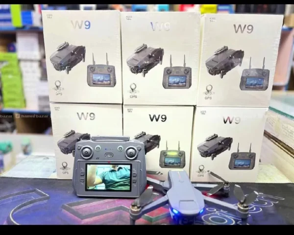 WBRC W9 Drone – GPS Tracking, Foldable Design, Long Range - Image 4